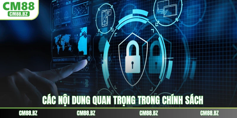Các nội dung quan trọng trong chính sách