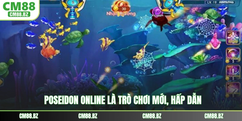 Poseidon online là trò chơi mới, hấp dẫn